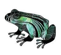 Art Group Stampa su Tela Sofie Rolfsdotter Le Frog, Cotone, Multicolore, 1.80 x 30.00 x 30.00 cm