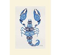 Art Group The Cat Coquillette (Scorpione) - Formato 30 x 40 cm, Carta, Multicolore, 30 x 40 x 1.3 cm