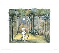 Art Group The Forest Grew Maurice Sendak, Stampa Artistica, Carta, Multicolore, 40 x 50 x 1,3 cm
