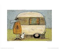 Art Group The Home Sam Toft - Stampa Artistica, Carta, Multicolore, 30 x 40 x 1,3 cm