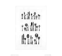 Art Group The Jo de Pear (Memento Mori II), Stampa Artistica, Multicolore, 30 x 40 x 1,3 cm