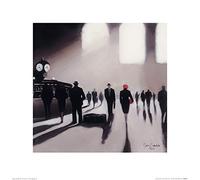 Art Group The Jon Barker (Grand Central Station Rendezvous-New York) - Stampa Artistica 40 x 40 cm, Carta, Multicolore, 40 x 40 x 1,3 cm