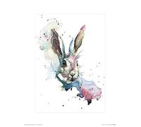 Art Group The March Hare Sarah Stokes Stampa Artistica, Carta, Multicolore, 30 x 40 x 1,3 cm