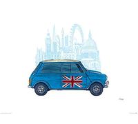 Art Group The Mini London Barry Goodman, Stampa Artistica, Carta, Multicolore, 60 x 80 x 1,3 cm