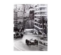 Art Group The Monaco Grand Prix-Art Print 60 x 80 cm, carta, multicolore, 60 x 80 x 1,3 cm