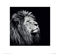 Art Group The Nicolas Evariste (Maestà) - Stampa Artistica 40 x 40 cm, Carta, Multicolore, 40 x 40 x 1,3 cm