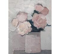 Art Group The Paul Donaghy A Study in Rosa Stampa su Tela, Cotone, Multicolore, 1,8 x 40 x 50 cm