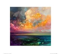 Art Group The Scott Naismith (Isle of Jura Emerges) - Stampa Artistica 40 x 40 cm, Carta, Multicolore, 40 x 40 x 1,3 cm