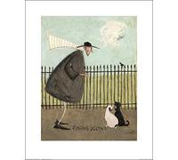 Art Group The Singing Lessons - Stampa Artistica di Sam Toft, Carta, Multicolore, 40 x 50 x 1,3 cm