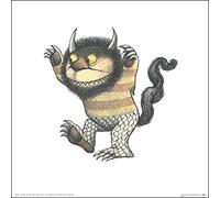Art Group The Stampa Artistica Carol Maurice Sendak, Carta, Multicolore, 30 x 30 x 1,3 cm