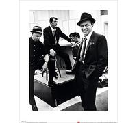 Art Group The Time Life (Dean Martin, Sammy Davis Jr. e Frank Sinatra) - Stampa Artistica 40 x 50 cm, Carta, Multicolore, 40 x 50 x 1,3 cm