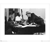 Art Group The Time Life (Frank Sinatra-Piano) - Stampa Artistica 60 x 80 cm, Carta Multicolore, 60 x 80 x 1,3 cm