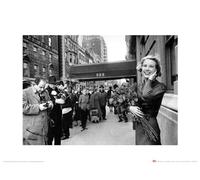 Art Group The Time Life (Grace Kelly-New York) - Stampa Artistica 30 x 40 cm, Carta, Multicolore, 30 x 40 x 1,3 cm