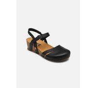 ART 1931 I Live, Sandali con Zeppa Donna, Nero, 36 EU