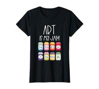 Art Is My Jam Art Teacher Classroom Studio Ritorno a Scuola Maglietta