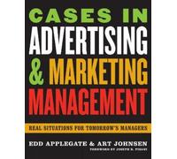 Art Johnsen Edd Appl Cases in Advertising and Marketing Manag (Copertina rigida)