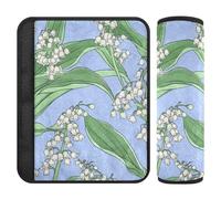 Art Lily Valley Neutral Flower 2 Pack tracolla imbottitura più comfort guida per camion accessori para carro