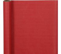 Art-Manufacture-Design - Rotolo di carta da regalo, larghezza: 50 cm, lunghezza: 5 m, colore rosso