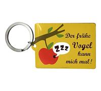 Art Nostalgic 47017 Smiley Il Mattino può baciarmi Il Culo, Portachiavi, 6 x 4,5 cm