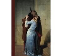 Art Notebook I The Kiss - Francesco Hayez I 160 Pages Lined - 7x10" (18x25cm) I