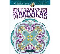Art Nouveau Mandalas Coloring Book