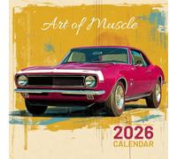 Art of Muscle 2026 Calendar: A Stylized Celebration of American Power and Design