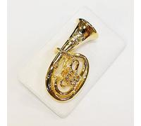 Art of Music Anstecker Tenor Horn grande oro