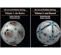 Art of Problem Solving: Volume 1: The Basics & Volume 2: and Beyond - 2 Textbooks Bundle Set