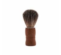 Art of Vedas Pennello da barba premium con manico in legno di neem - Fatto a mano - Vegano - Rasatura sostenibile - Pennello da barbiere per una barba perfetta!