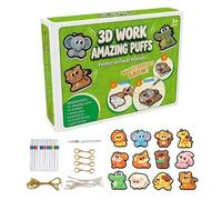 Art Painting Kit | Easy Creative Kit | 12 Pieces | Educational Activity | Drawing Supply | Quick Drying Acrylic Medium | For Boys Girls Teens Students Home School Dorm Classroom Kindergarten
