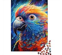 Art Parrot Animal Jigsaw Puzzle Impossibili 1000 Pezzi Decorazione Per La Casa. Giochi Rilassamento E Intelligence Per Adulti E Ragazzi Da 14 Anni 1000pcs (75x50cm)
