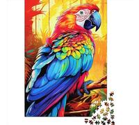 Art Parrot Jigsaw Puzzle Impossibili 1000 Pezzi Decorazione Per La Casa. Giochi Rilassamento E Intelligence Per Adulti E Bambini Da 12 Anni 1000pcs (38x26cm)
