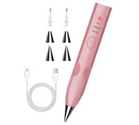 Art Pen - ABS Material With Cordless Rechargeable Design, High-Temp Resistant Dot Pen | Gem Painting Tool For Rhinestone Board Coaster Nail Embroidery Drawing Jewelry Keychain Frame