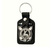 Art Pewter Clan Crest Portachiavi A - I Clan Scozzese Crest
