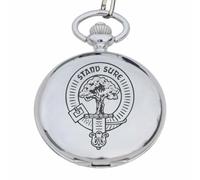 Art Pewter Stewart Clan Crest Orologio da Tasca PW-C101