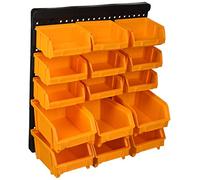 Pannello con vaschette a parete per minuteria portautensili contenitori ArtPlast