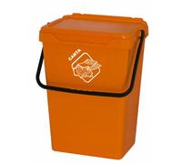 Art Plast BS35/G Cassonetto per la Raccolta Differenziata in Plastica, Giallo