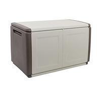 BAULE PORTATUTTO cm 96 x 53 x H 57 - TORTORA/ECRU ART PLAST