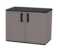 Art Plast Easy Armadio per Scarpe a Mezza Altezza, in Polipropilene, con Cerniere in Acciaio e ripiano Regolabile, Grigio, Pequeño