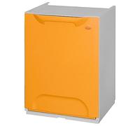 Art Plast R34/1G Cassonetto per la Raccolta differenziata in plastica, Giallo/Bianco
