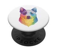 Art Pop Art Australian Cattle Dog Heeler colorato Pop Art PopSockets PopGrip Adesivo
