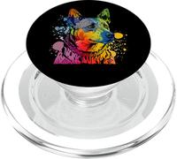 Art Pop Art Australian Cattle Dog Heeler colorato Pop Art PopSockets PopGrip per MagSafe