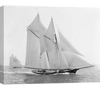 ART PRINT CAFE' - Fotografie barche a vela - stampa su tela - Fortuna, 1892-100x70 cm
