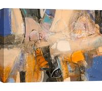 ART PRINT CAFE' - Quadro moderno astratto - stampa su tela - Maurizio Piovan, Senza confini - misura 120x90 cm