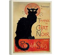 ART PRINT CAFE' Stampa su tela: Steinlen, Tournée du Chat Noir, 50x70