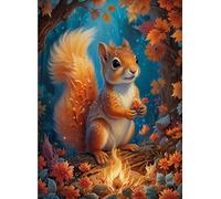 Art Puzzle - Animal Squirrelss Poster - Giocattoli Di Decompres Sione Per La Famiglia - Gioco Di Puzzle Per Adulti - Decorazione Da Parete Per La Casa - 1000 Pezzi Zx631Aw