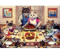 ART PUZZLE famiglia di gatti - puzzle da 260 pezzi