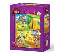 Art Puzzle Piaceri delle vacanze 35+60 pezzi