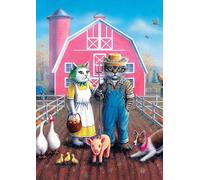 Art puzzle - Puzzle Cat Farm - 260 Pezzi
