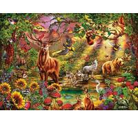 Art puzzle - Puzzle Ciro Marchetti: Foresta incantata - 1000 Pezzi
